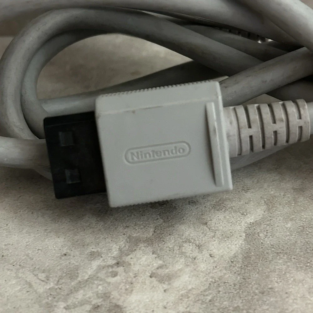 OEM 1st Party NINTENDO WII Component Cable AV VIDEO Audio OFFICIAL Genuine WORKS